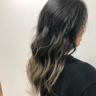 カラー k-twoたき✨艶感 カラー／美髪矯正のヘアスタイル