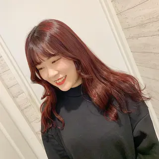 セミロング カラー GO TODAY SHAiRE SALON 町田店所属・🫧大森 知夏🫧のヘアスタイル