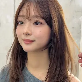 ミディアム カラー 柔らかいレイヤー🌿 大人ヘア/みっきーのヘアスタイル