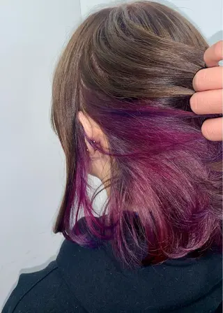 ミディアム もにか🌞原宿/渋谷 🌝ブリーチカラーのヘアスタイル