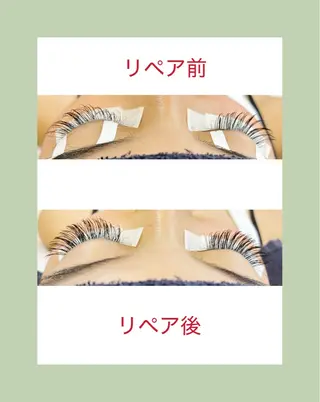 マツエク・マツパ hair make Re:birth所属・Re:birth Manaのマツエク・マツパデザイン