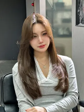 ロング カラー ワンホンヘア ケラチン/Kaitoのヘアスタイル