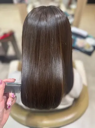 ミディアム みく♡ 縮毛モデル様募集中のヘアスタイル