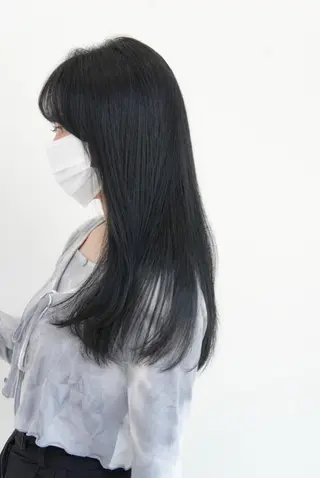 ロング カラー ミタニ/髪質改善 /レイヤーカットのヘアスタイル