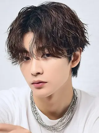 メンズ パーマ 井上 希維のヘアスタイル