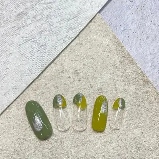 ネイル ⭐︎休業中の練習⭐︎ JNA認定講師髙橋のネイルデザイン