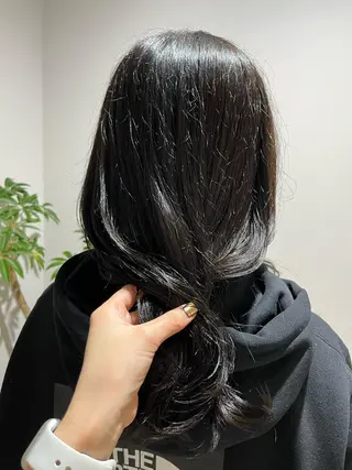 カラー MINX The pass所属・透明感ケアカラー/ レイヤー/ryokaのヘアスタイル