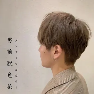 ショート カラー メンズ メンズ指名多数!! SiLO 田島のヘアスタイル