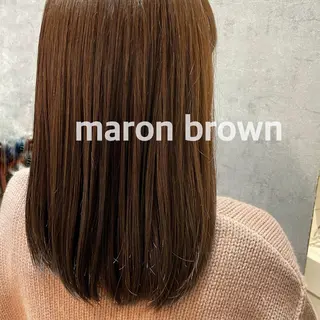 セミロング カラー いいの ひかりのヘアスタイル