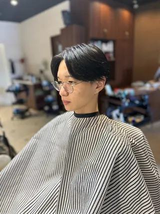 パーマ 宮崎理容院京町店所属・西村 喜大のヘアスタイル