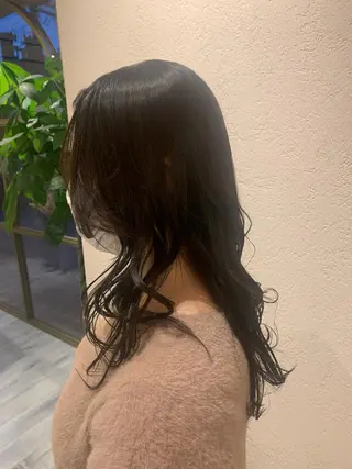 ロング Aya/四条烏丸/ インナーカラーのヘアスタイル