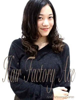 セミロング 所渉/韓国レイヤー /ウルフカットのヘアスタイル