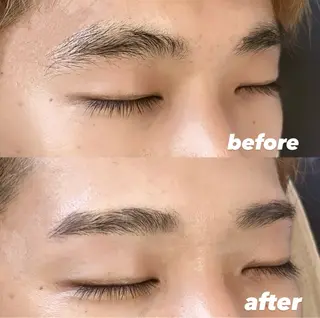 メンズ アイブロウ BATON.藤崎翔 /西大分/のヘアスタイル