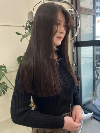 ロング ボブカットモデル/パ ーマ/harunaのヘアスタイル