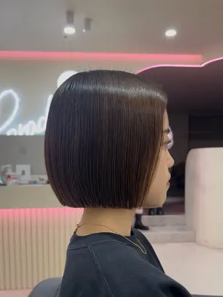 ショート ✨池袋で1番キレイな ボブ✂️ケンボーのヘアスタイル
