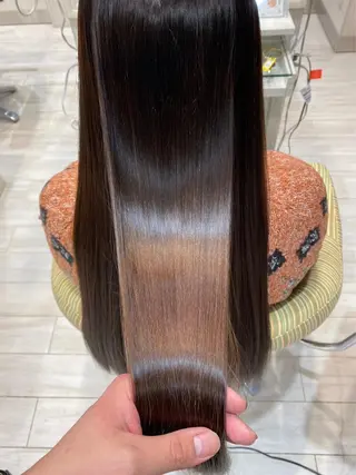 ロング パーマ 清水 義久のヘアスタイル