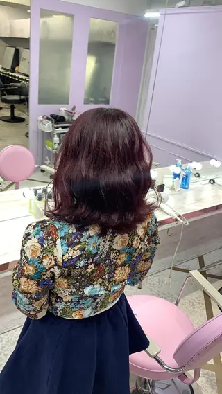 ミディアム L STUDIO心斎橋店所属・派手髪支持率No1 Eisukeのヘアスタイル