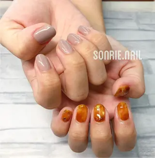 セミロング カラー パーマ ヘアアレンジ メンズ ネイル マツエク・マツパ 美容室 ソンリエのヘアスタイル