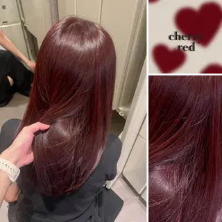 カラー 🫧艶カラー特化🫧 セット/mona🩵のヘアスタイル