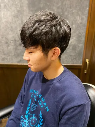 メンズ ヒロ銀座 プレミアムバーバー赤坂店所属・🔥💈恒川 媛音💈🔥のヘアスタイル