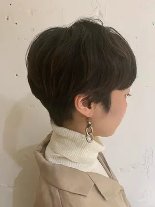 ショート パーマ newi 京橋 【yuuki】のヘアスタイル