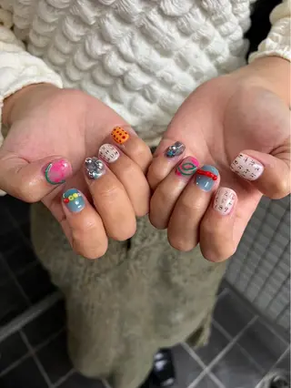 ネイル ゆびノさき茨木店 ニュアンス/アートのネイルデザイン