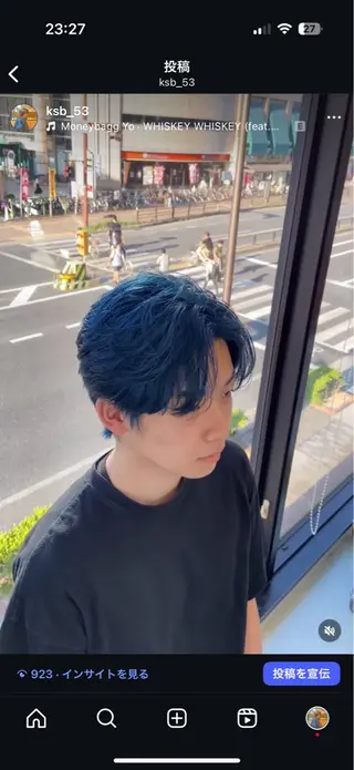 カラー メンズ 小芝涼介/レイヤー /メンズパーマ✂️のヘアスタイル