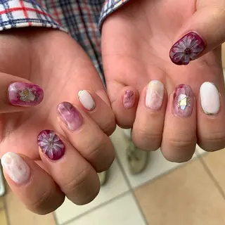 ネイル YUKIMO🍎名駅 /ニュアンスのネイルデザイン