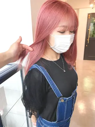 ロング 難波/心斎橋/ボブ/ 髪質改善/ハイトーンのヘアスタイル