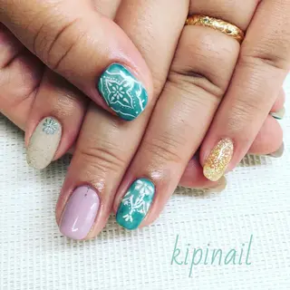 ネイル kipinail 川﨑えりかのネイルデザイン