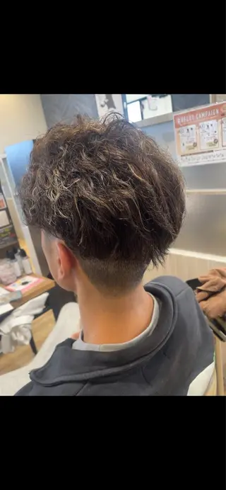 パーマ 中村 誠也のヘアスタイル