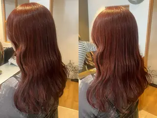 カラー 安達 葵のヘアスタイル