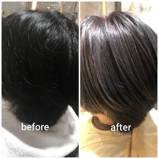 ショート カラー 【平日のみ受付】河村 優佑のヘアスタイル