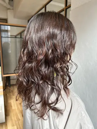 セミロング ゆうき あすかのヘアスタイル