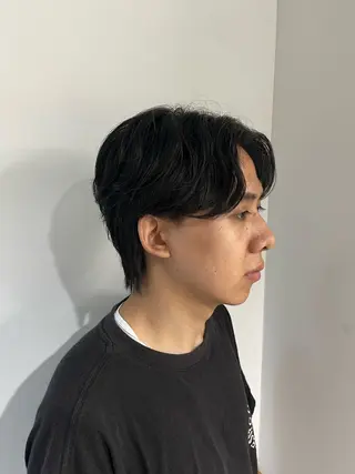 ショート パーマ メンズ 🏆メンズヘア特化 🥇代表りんぺーのヘアスタイル