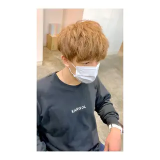 ショート カラー メンズ ange☞ soutaのヘアスタイル