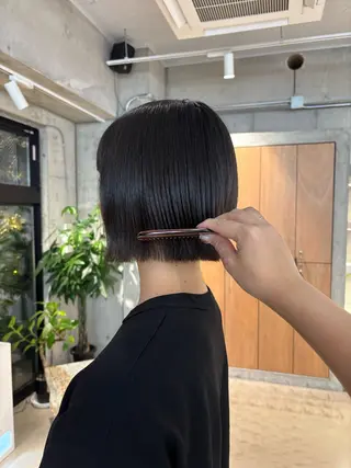 ショート リナ/名古屋/矢場町 カットモデルのヘアスタイル