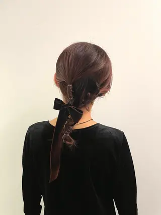 ミディアム 来美 / クルミのヘアスタイル