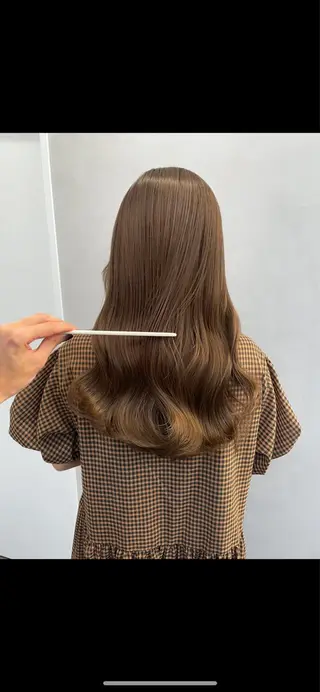 セミロング カラー 🌿レイヤー赤み消し 🌿西村拓也のヘアスタイル