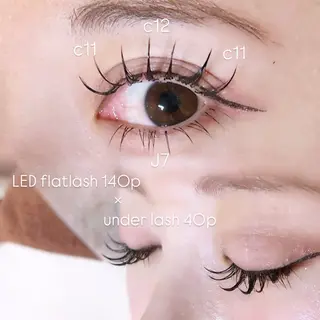 マツエク・マツパ eyelist Yuzu🎀のマツエク・マツパデザイン