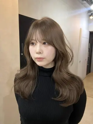 ロング 🎗️comoda 神戸三宮 髪質改善のヘアスタイル