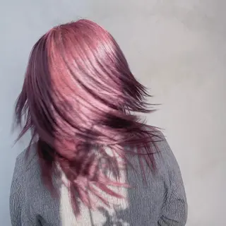 ミディアム カラー ACT/表参道店所属・暖色カラー🍊 せきゆうかのヘアスタイル