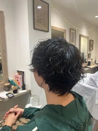 パーマ メンズ Lamp所属・🌀メンズパーマ🌀 🐏丸山祐宇🐏のヘアスタイル