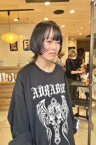 ショート 似合わせ レイヤー須川のヘアスタイル