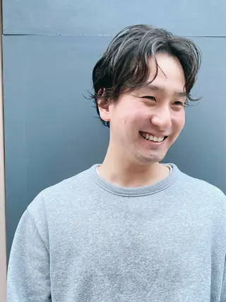 パーマ メンズ YURI/20〜 30代メンズ/恵比寿のヘアスタイル