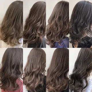 セミロング カラー SALOWIN神戸三宮East店所属・【透明感、艶髪】西村 有司のヘアスタイル