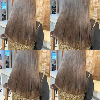 ロング カラー カジュアルを女っぽく 𝗮𝘆𝗮𝗰𝗼のヘアスタイル
