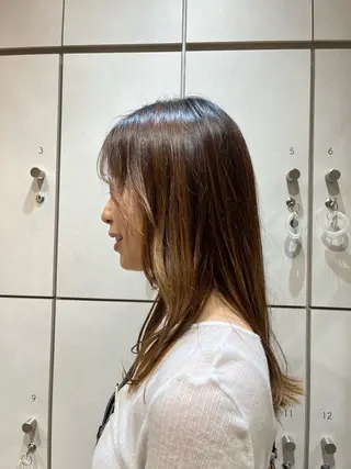 ロング ボブ/ショート/金田 夏葵のヘアスタイル