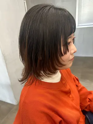 ミディアム #tag 田島 純奈のヘアスタイル