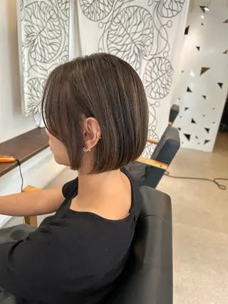ショート 美髪✨艶髪✨髪質改善 カラー特化❣辻本悠心のヘアスタイル